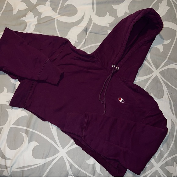 Champion Reverse Weave Cropped Hoodie - Picture 1 of 5